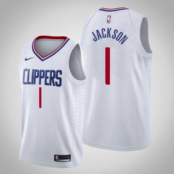la clippers white jersey